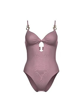 Glam Rings Twist One-Piece Swimsuit