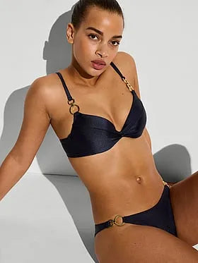 Glam Rings Brazilian Bikini Bottom
