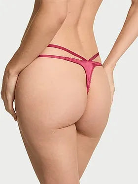 Strappy Ring Hardware Thong Panty