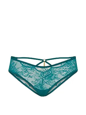 Rose Lace Strappy-Back Charm Cheeky Panty
