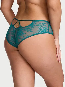 Rose Lace Strappy-Back Charm Cheeky Panty