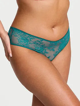 Rose Lace Strappy-Back Charm Cheeky Panty