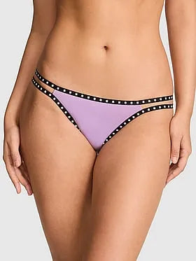 Cotton Ultra Low-Rise String Bikini Panty