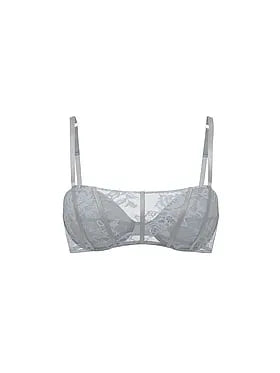 Rose Lace Gradient Shine Bandeau Bra