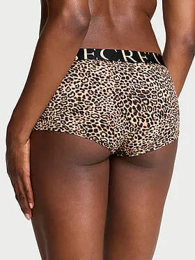 Exploded Logo Cotton Boyshort Panty