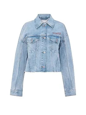 Denim by PINK Cut-Oï¬ Trucker Jacket