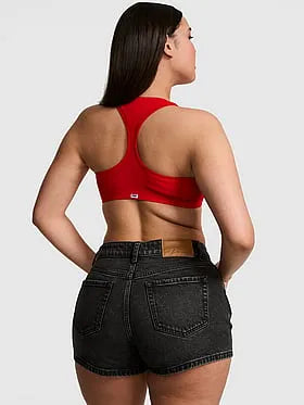 Denim by PINK High-Rise A-Line Shortie