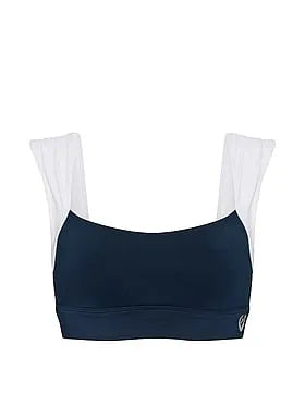 PINK Relayâ¢ Ruched Cropped Bra Tank