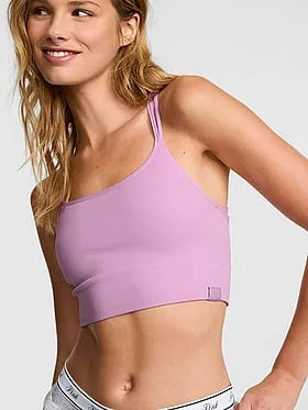 Soft Seamless Strappy Sports Bra