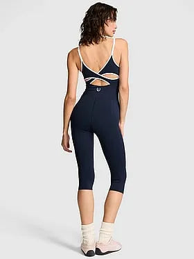 PINK Relayâ¢ Strappy Capri Onesie