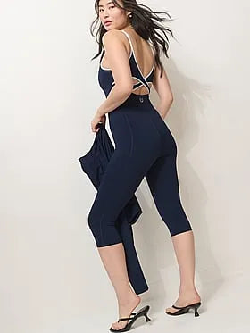 PINK Relayâ¢ Strappy Capri Onesie