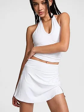 PINK Relayâ¢ Ruched Skort