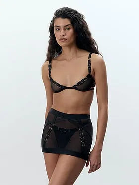 Suri Open-Back Skirt