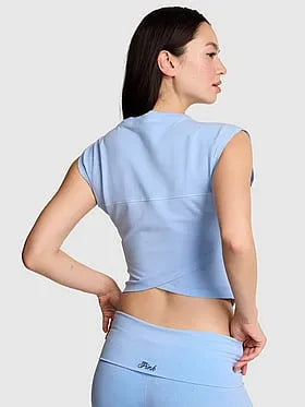 All-Day Cottonâ¢ Cross-Back Tee