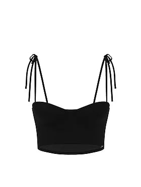 Bow-Strap Push-Up Tankini Top