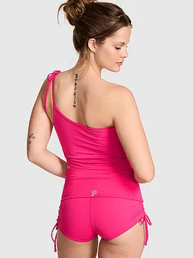 High-Waisted Foldover Bikini Shortie Bottom