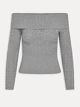 Jazz Cable Knit Sweater