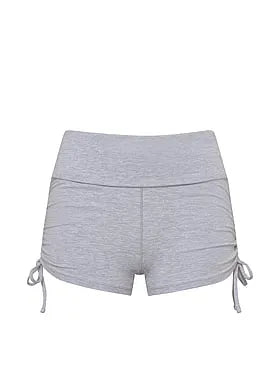 All-Day Cottonâ¢ Foldover Ruched Micro Shorts
