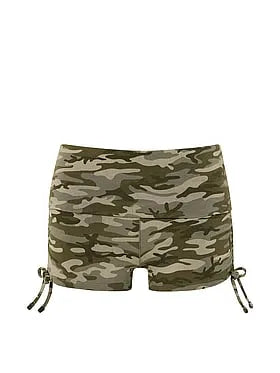 All-Day Cottonâ¢ Foldover Ruched Micro Shorts