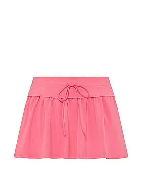 All-Day Cottonâ¢ Foldover Flirty Mini Skort