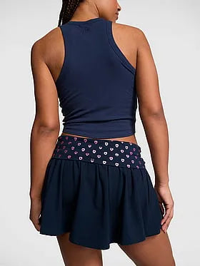 All-Day Cottonâ¢ Foldover Flirty Mini Skort