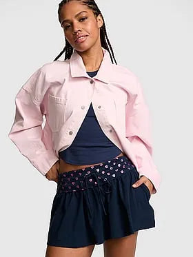 All-Day Cottonâ¢ Foldover Flirty Mini Skort