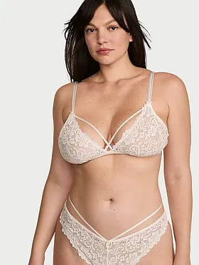 Tease Sexy Strappy Lace Triangle Bralette
