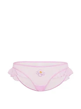 Watercolor Motif Flutter Bikini Panty