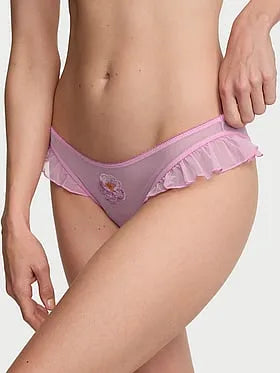 Watercolor Motif Flutter Bikini Panty