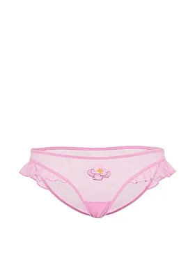 Watercolor Motif Flutter Bikini Panty