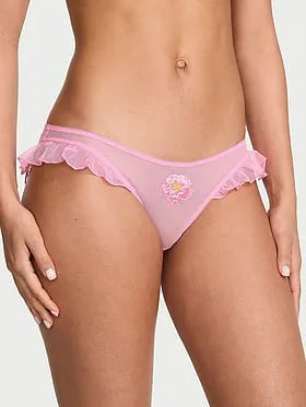Watercolor Motif Flutter Bikini Panty