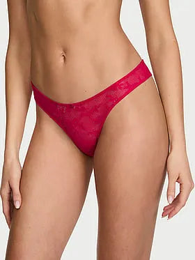 Twinkle Butterfly Lace Open-Back Brazilian Panty