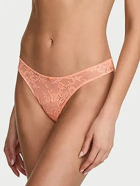 Twinkle Butterfly Lace Open-Back Brazilian Panty