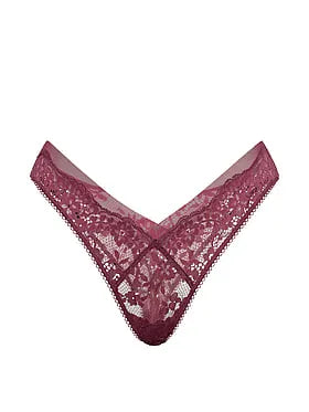 Lace & Mesh Brazilian Panty