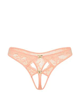 Twinkle Butterfly Lace Peekaboo Thong Panty