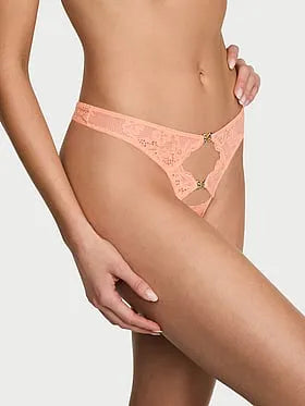 Twinkle Butterfly Lace Peekaboo Thong Panty