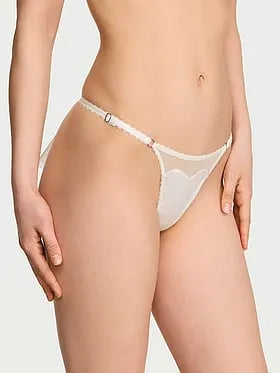Tease Bow Bridal V-String Panty