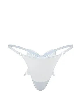 Tease Shine Bow Bridal V-String Panty
