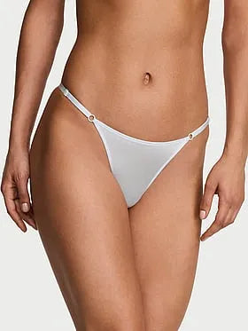 Tease Shine Bow Bridal V-String Panty