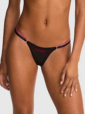 Mesh Strappy Micro Thong Panty