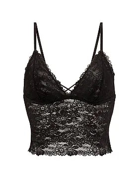 PINK Winkâ¢ Longline Triangle Bralette