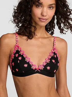 PINK Winkâ¢ Unlined Triangle Bralette
