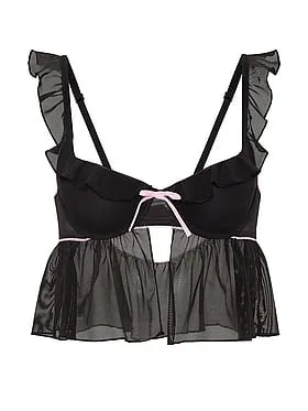 GRWPINKâ¢ Lightly Lined Babydoll Bra Top