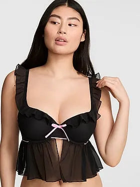 GRWPINKâ¢ Lightly Lined Babydoll Bra Top