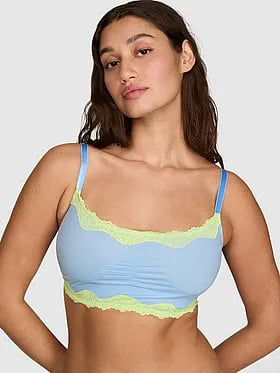 PINK Winkâ¢ Unlined Scoop Bralette