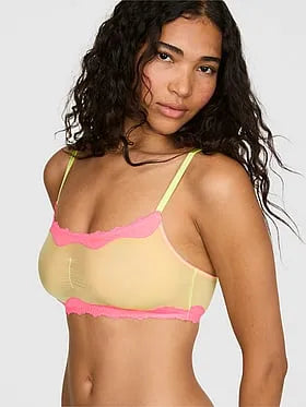PINK Winkâ¢ Unlined Scoop Bralette