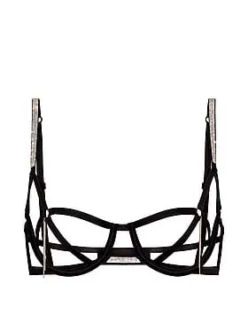 Shine Strappy Peekaboo Balconette Bra