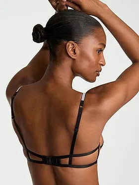 Shine Strappy Peekaboo Balconette Bra