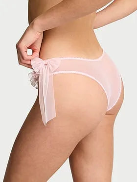 Blossom Embroidery Side-Tie Brazilian Panty