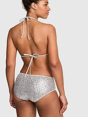 Low-Rise Boyshort Bikini Bottom